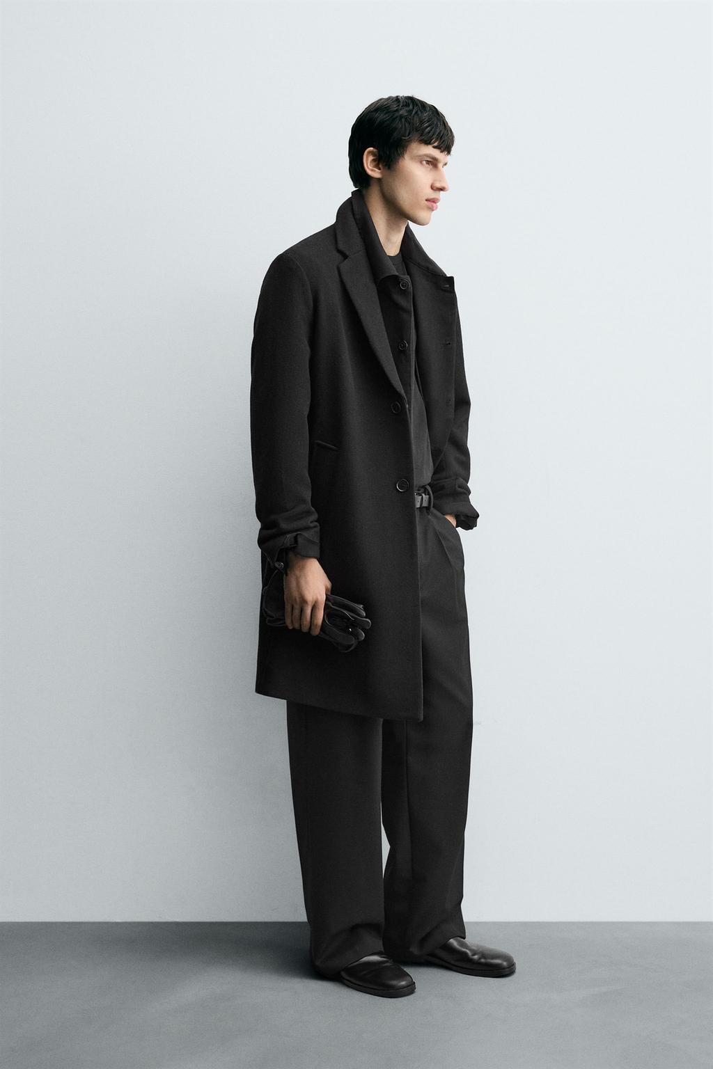 ZARA REGULAR FIT WOOL COAT ORIGINAL 🧥