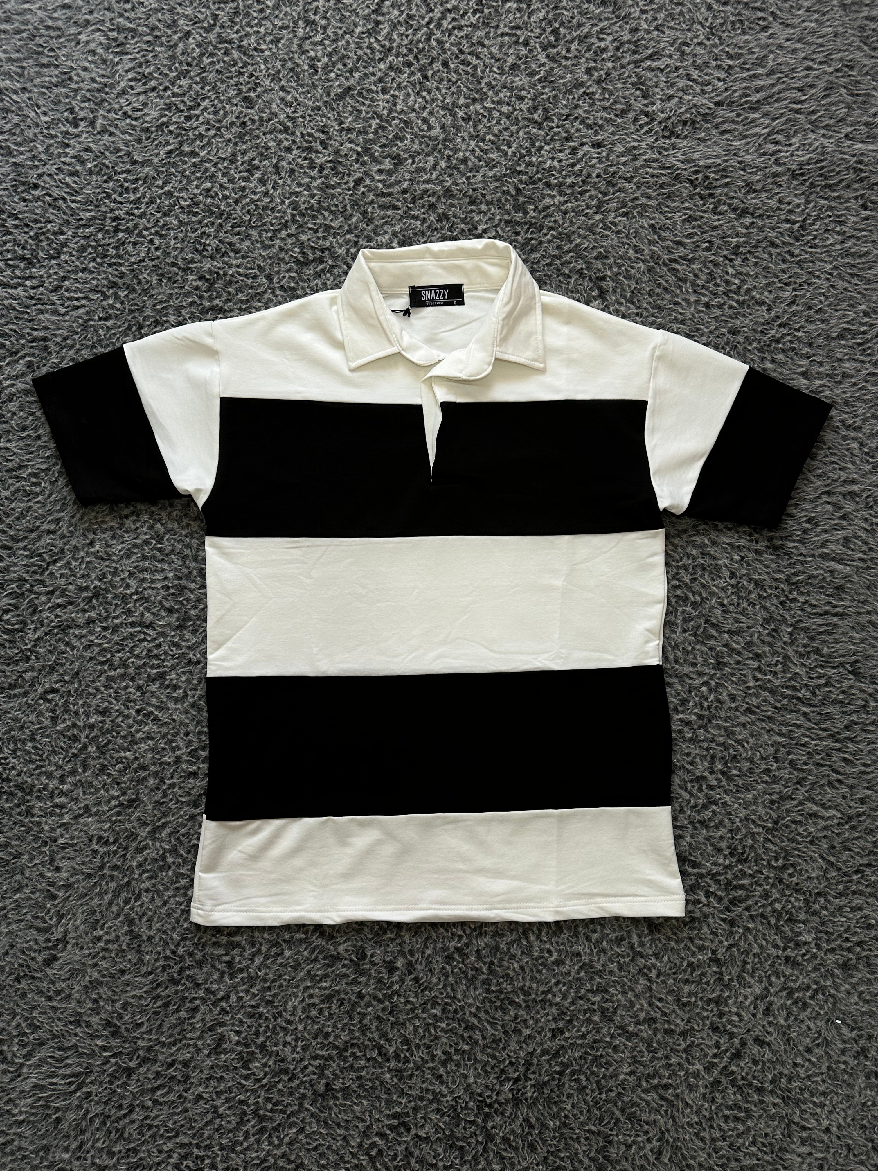 Mens Polo Black & White ⚪️🖤