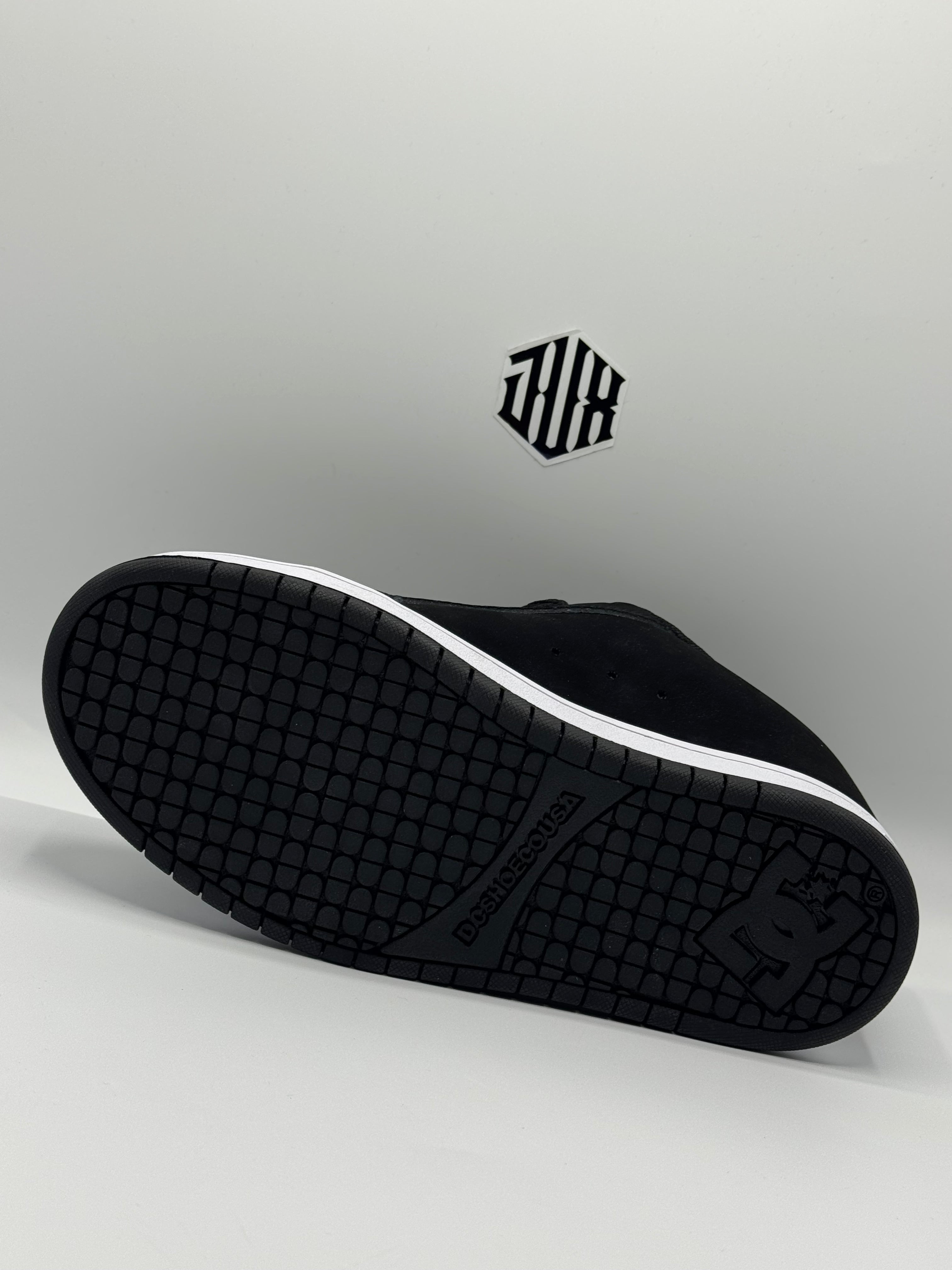 DC SHOES COURT GRAFFIK BLACK WHITE
