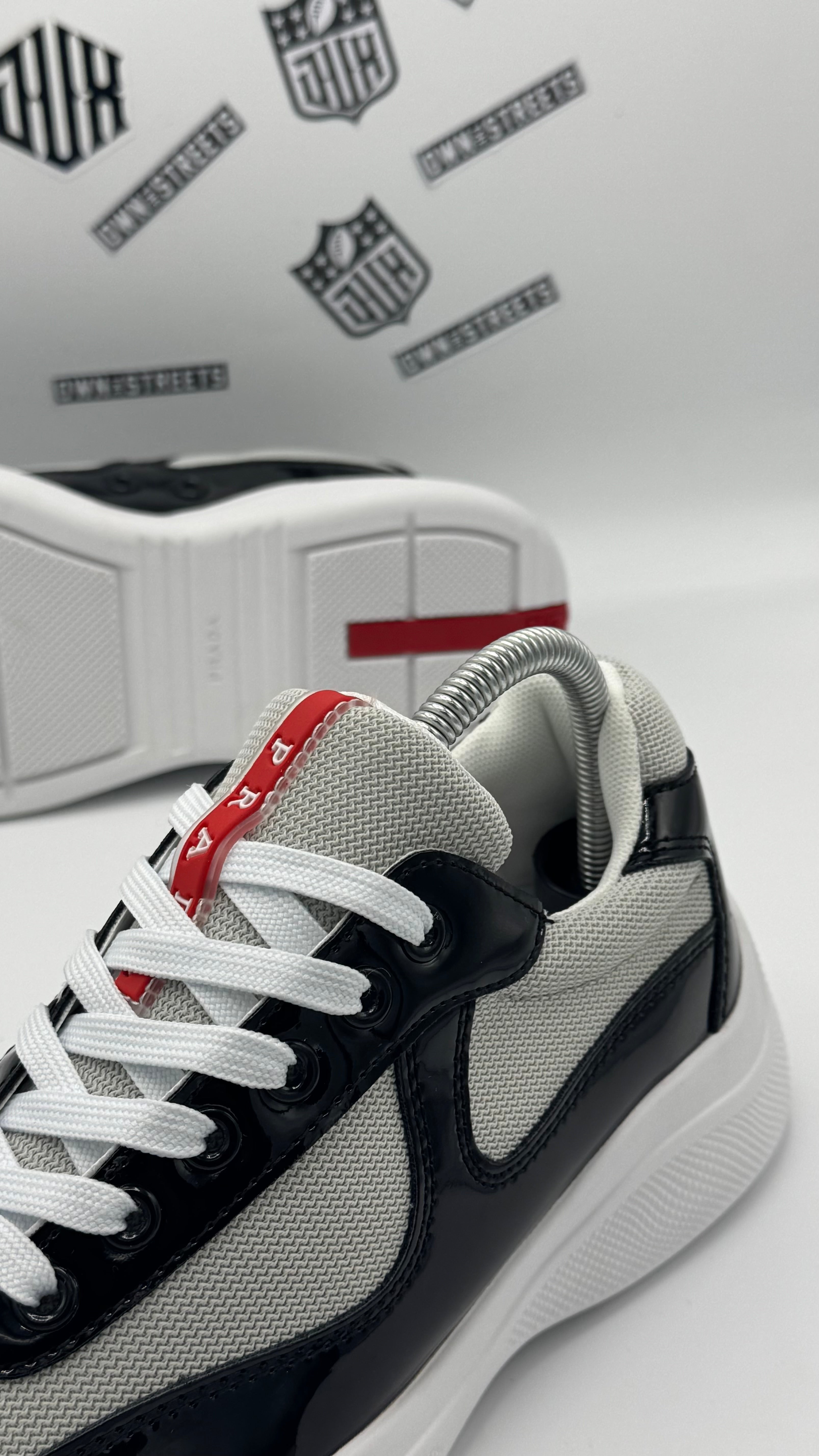 PRADA AMERICA’S CUP BLACK AND WHITE