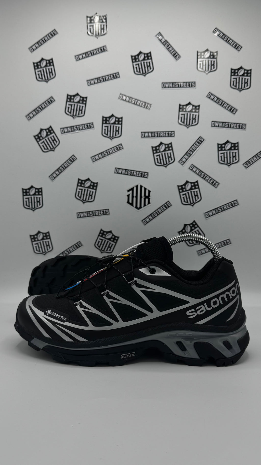 SALOMON XT-6 BLACK SILVER (TRIPLE A)