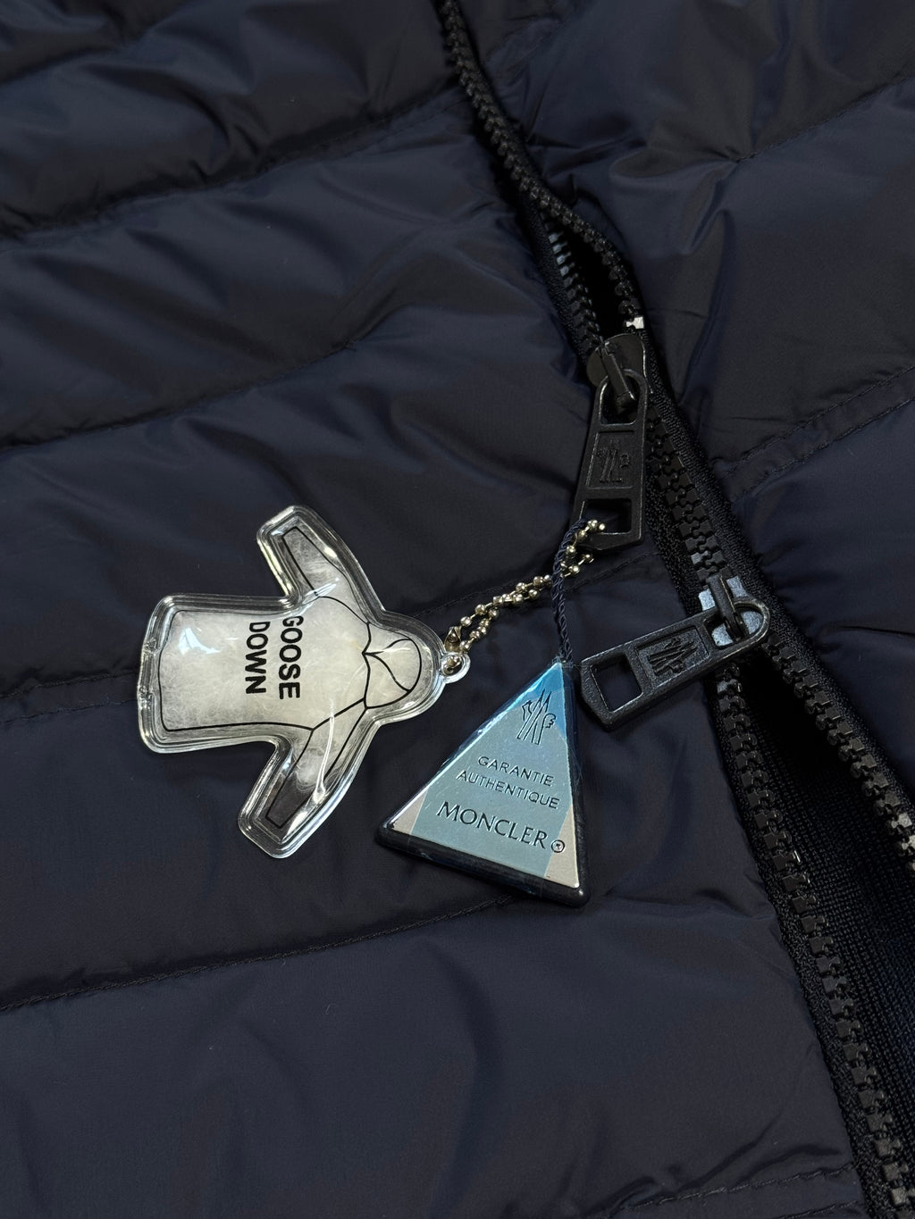 MONCLER CARDIGAN NAVY BLUE (TRIPLE A QUALITY)