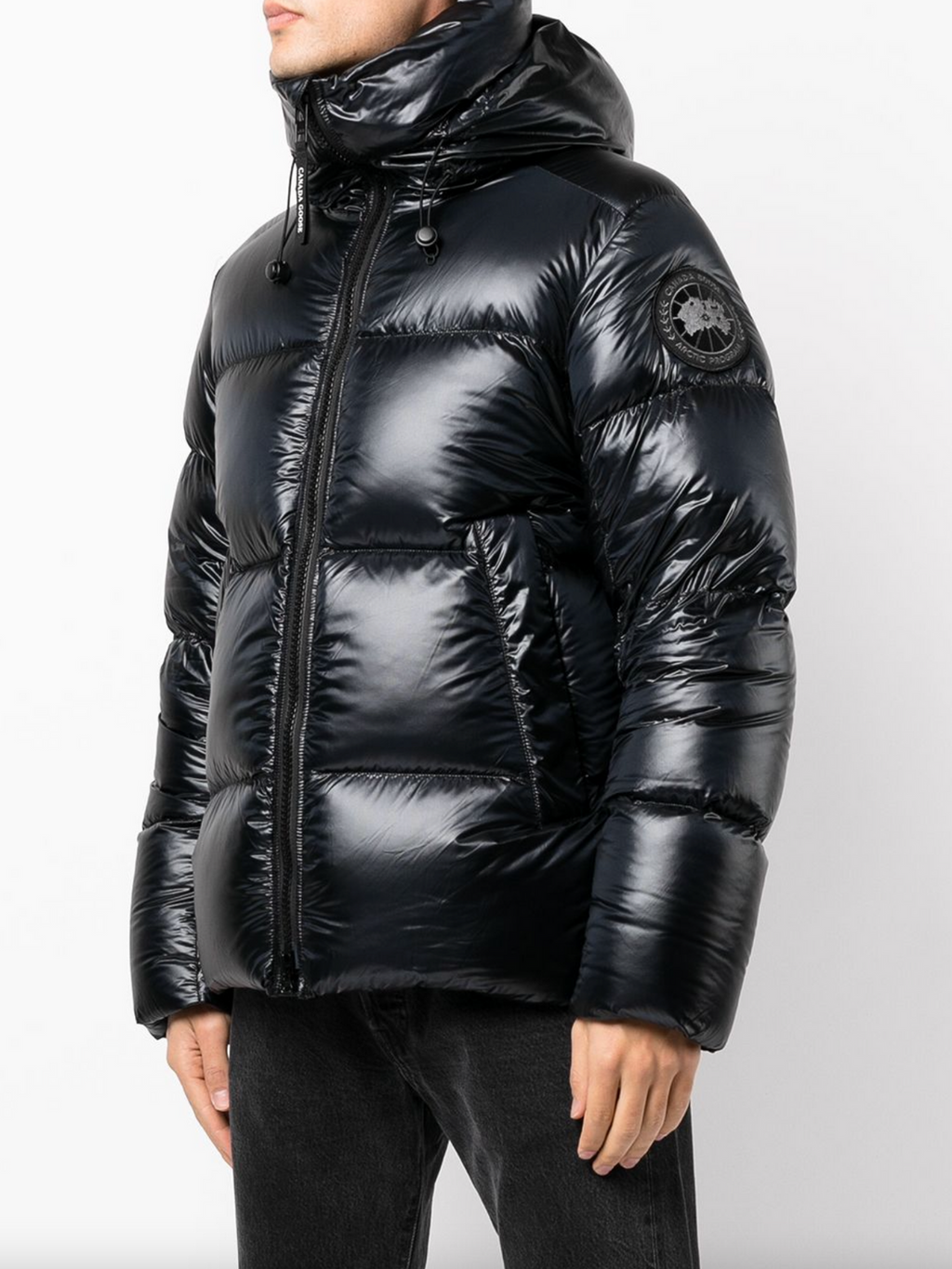 CANADA GOOSE CROFTON BLACK LABEL PUFFER JACKET (TRIPLE A QUALITY)