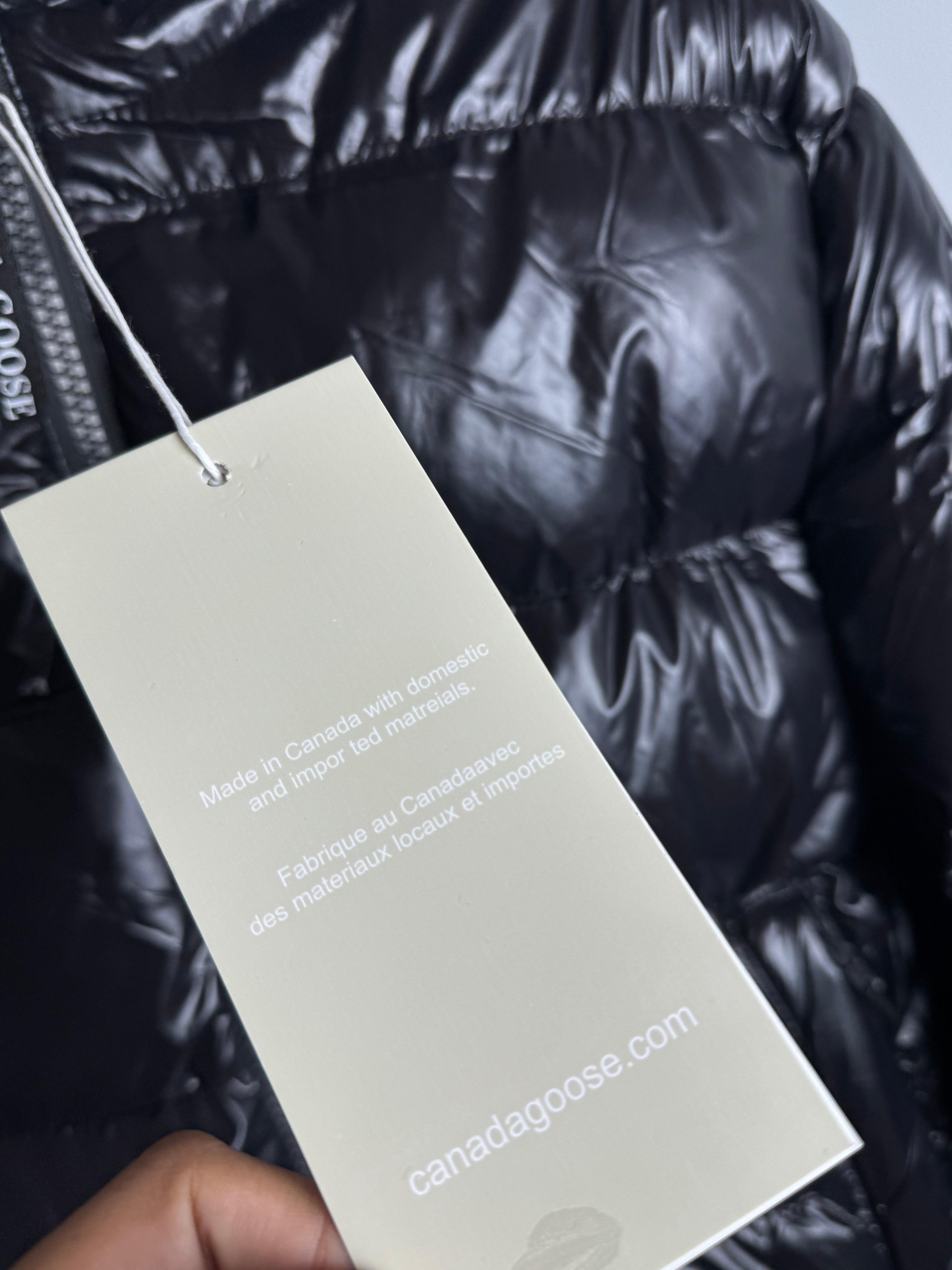 CANADA GOOSE CROFTON BLACK LABEL PUFFER JACKET (TRIPLE A QUALITY)