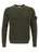 STONE ISLAND CREWNECK SWEATER VIRIGIN WOOL MILITARY GREEN