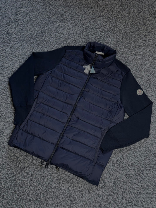 MONCLER CARDIGAN NAVY BLUE (TRIPLE A QUALITY)