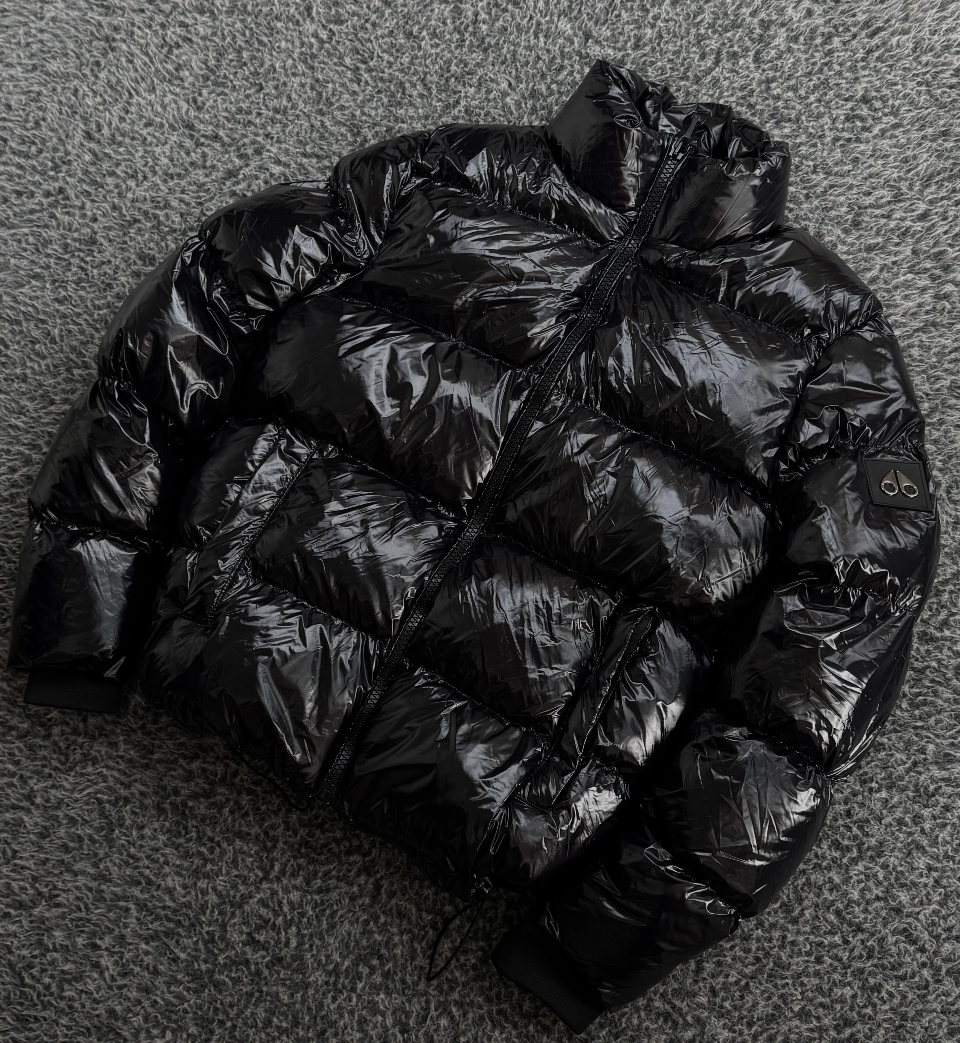 MOOSE KNUCKLES SHINY PUFFER JACKET 1:1 QUALITY