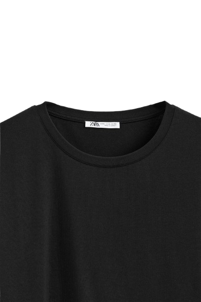 HIGH GSM SLIM FIT BLACK SHIRT