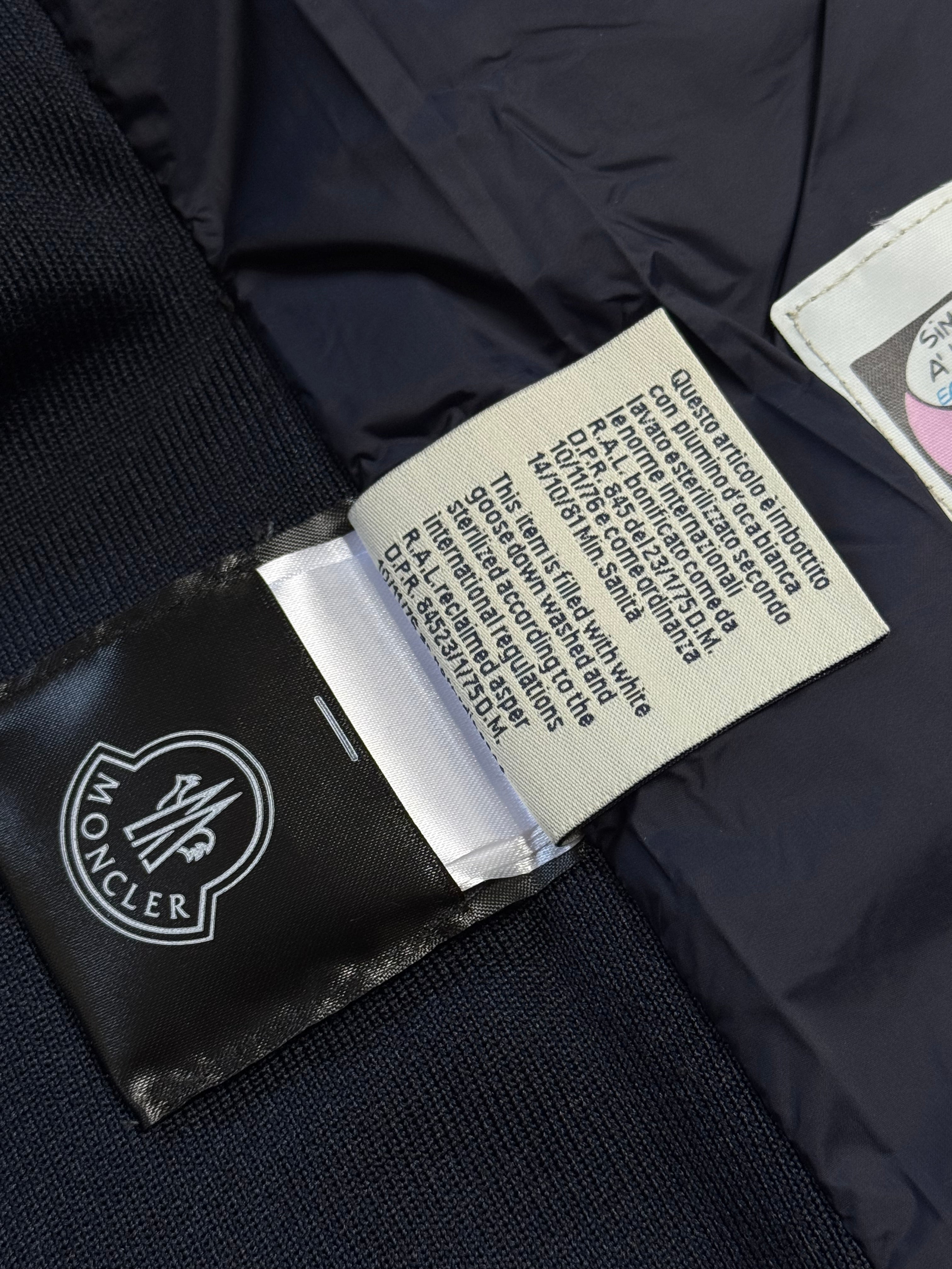 MONCLER CARDIGAN NAVY BLUE (TRIPLE A QUALITY)