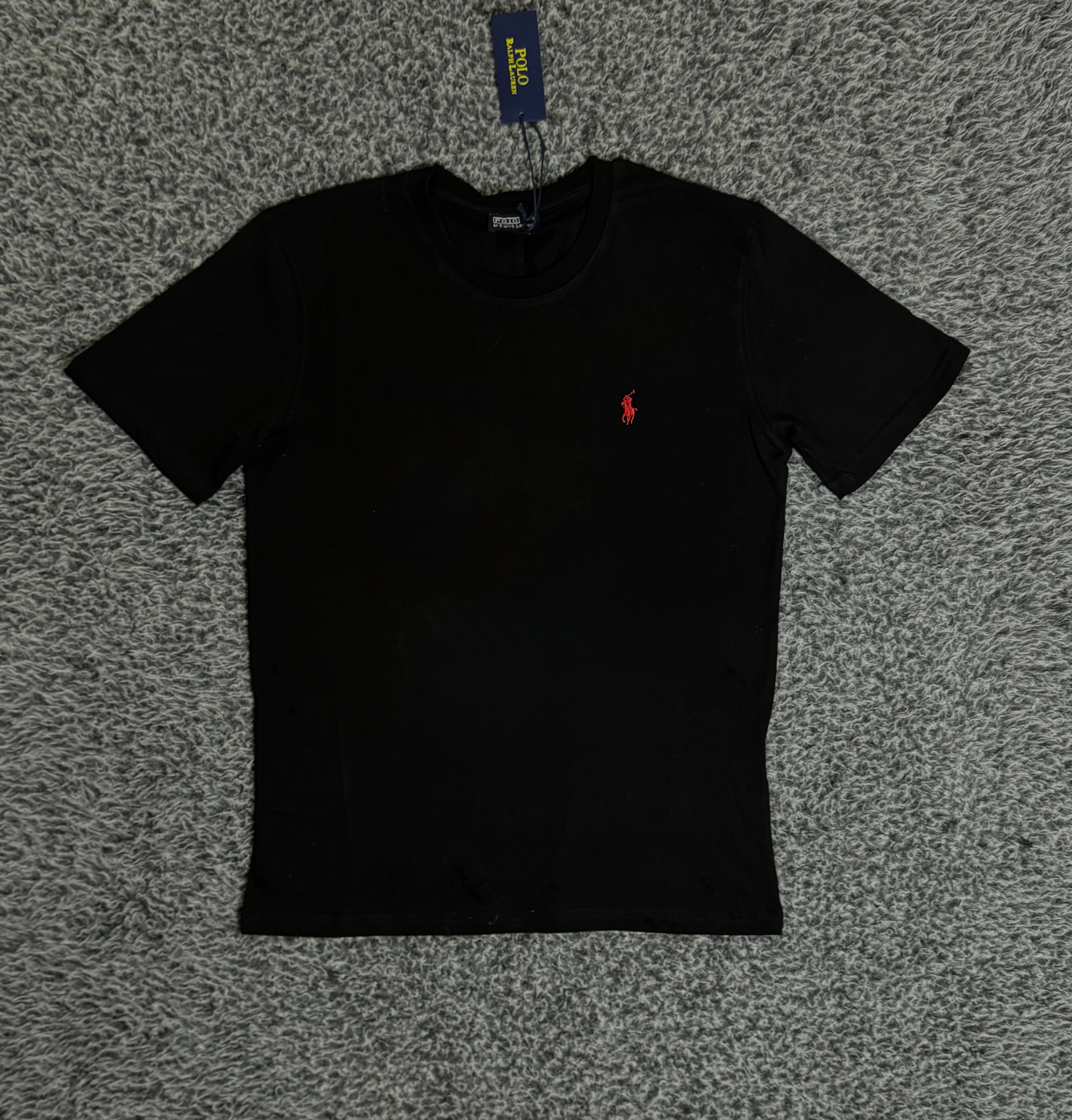 POLO RL BLACK TSHIRT