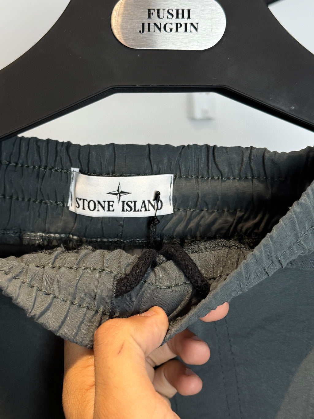 STONE ISLAND LIGHT TRACKSUIT GREY (TRIPLE A QUALITY)