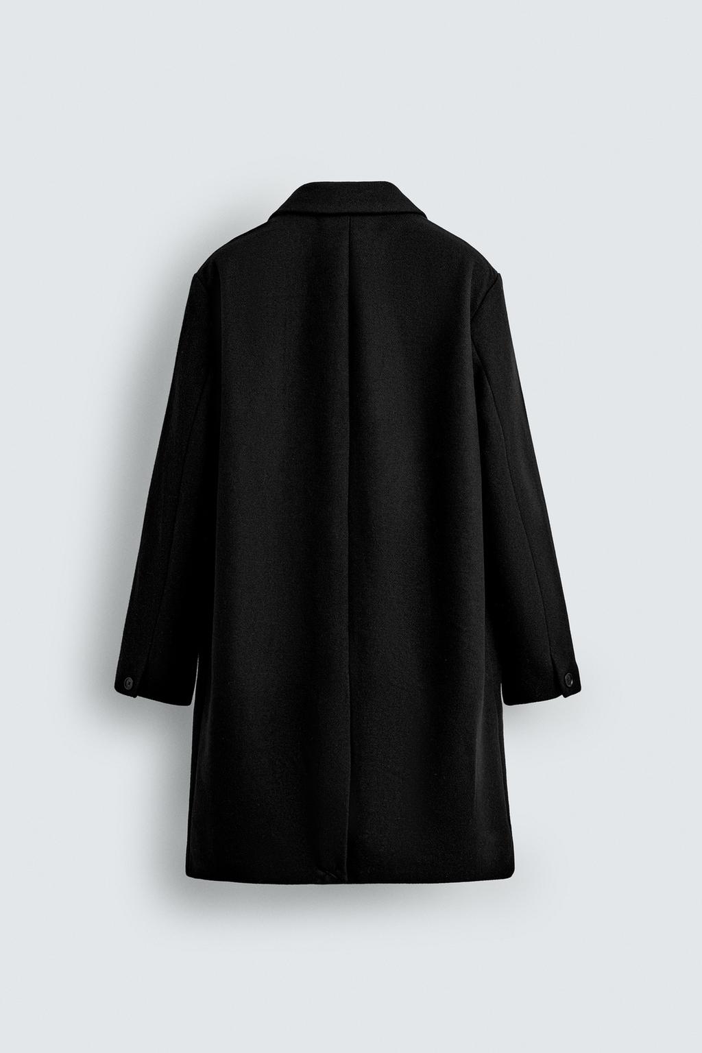 ZARA REGULAR FIT WOOL COAT ORIGINAL 🧥