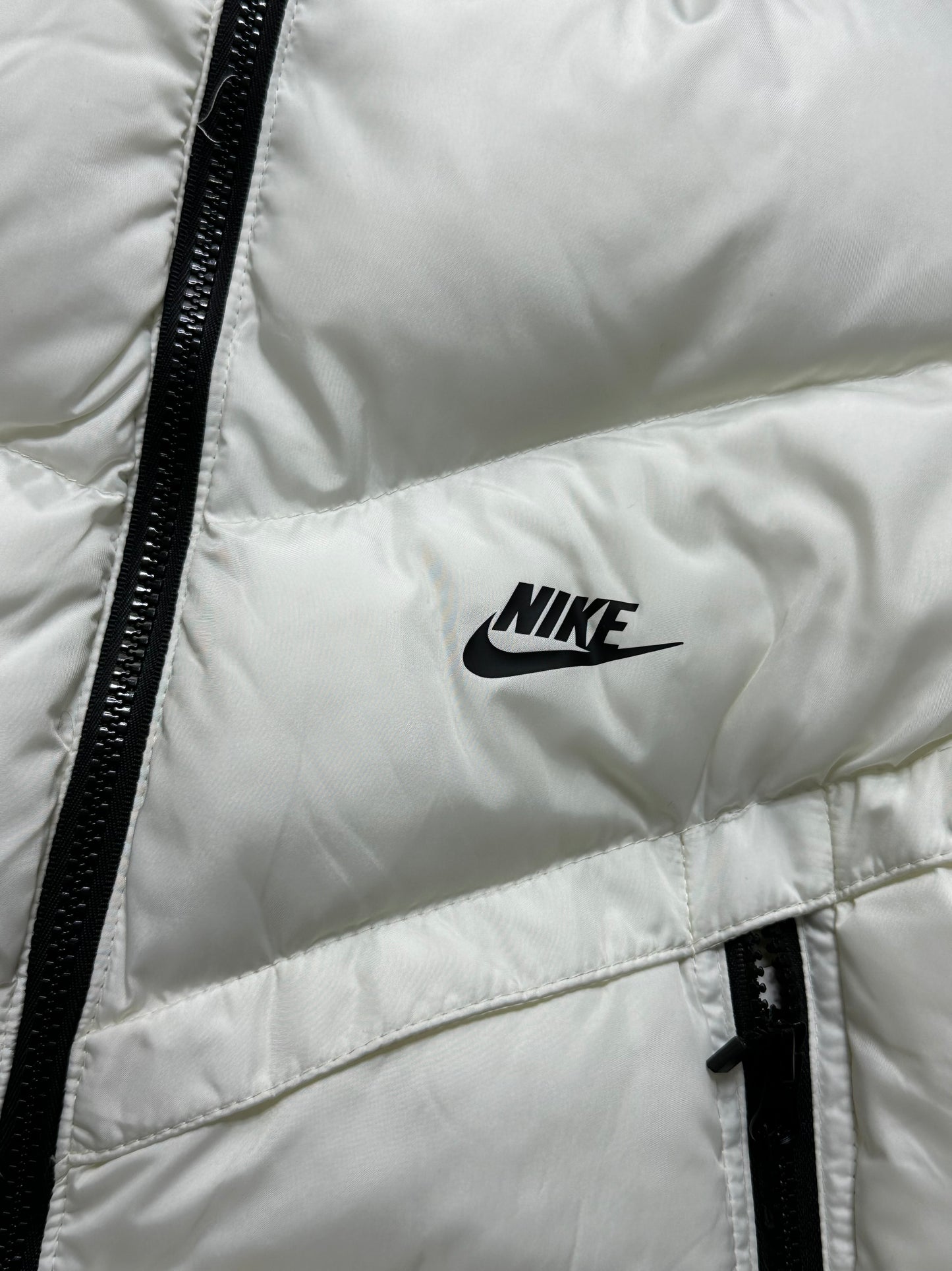 NIKE STORM FIT WHITE PUFFER JACKET