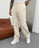 PANTALON EN LIN 100% 🧶 CREAMY