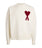 AMI PARIS WHITE KNIT SWEATER (VERY HIGH QUALITY)