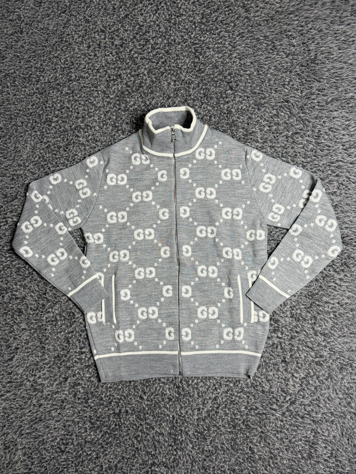 Gucci Cardigan Grey (Triple A)