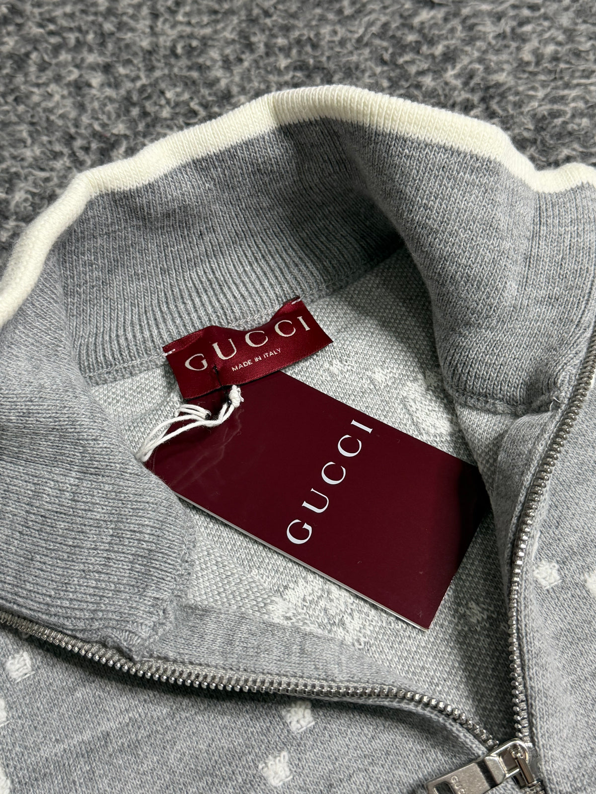 Gucci Cardigan Grey (Triple A)