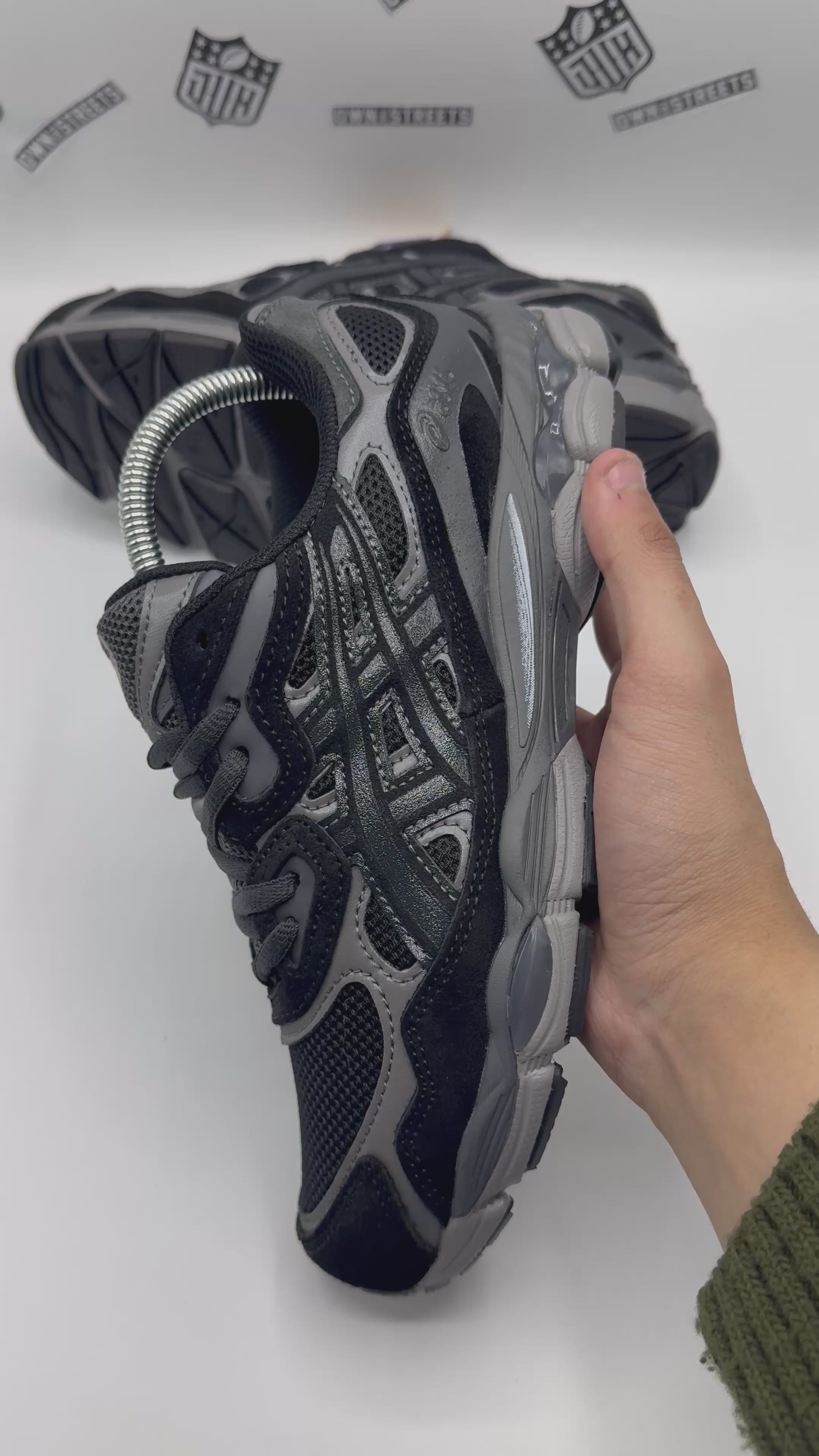 ASICS GEL NYC GRAPHITE BLACK