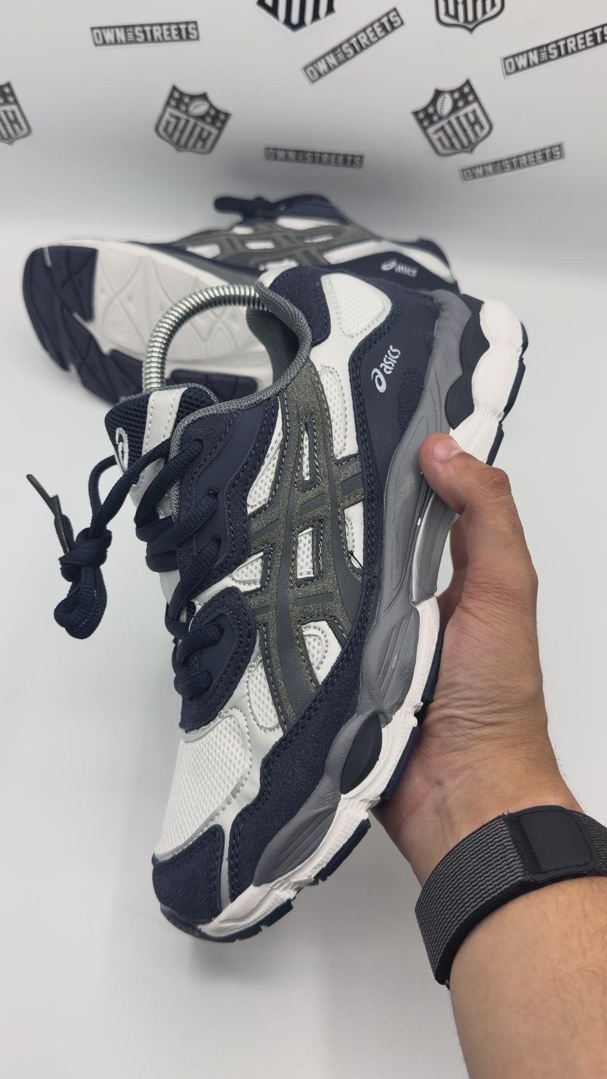 ASICS GEL NYC NAVY STEEL