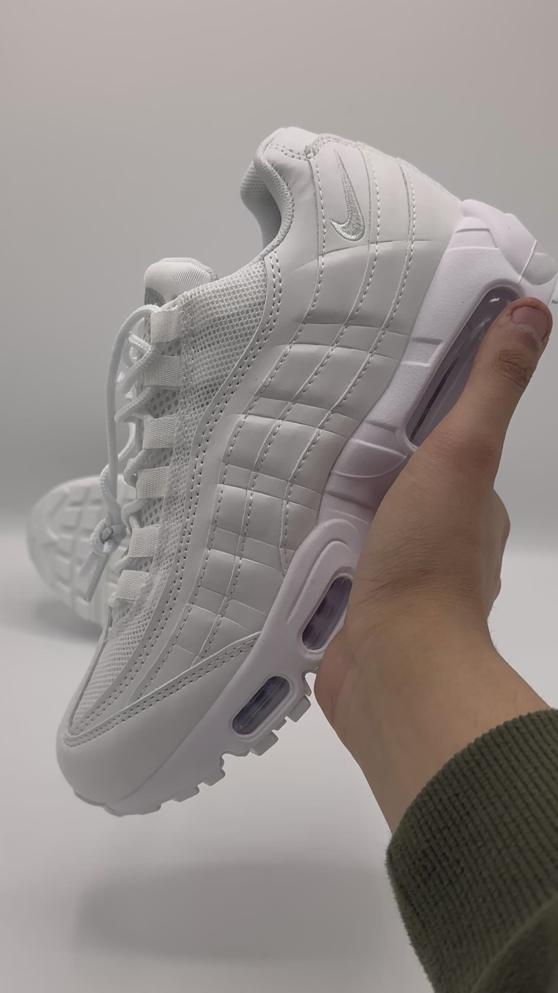 AIR MAX 95 TRIPLE WHITE